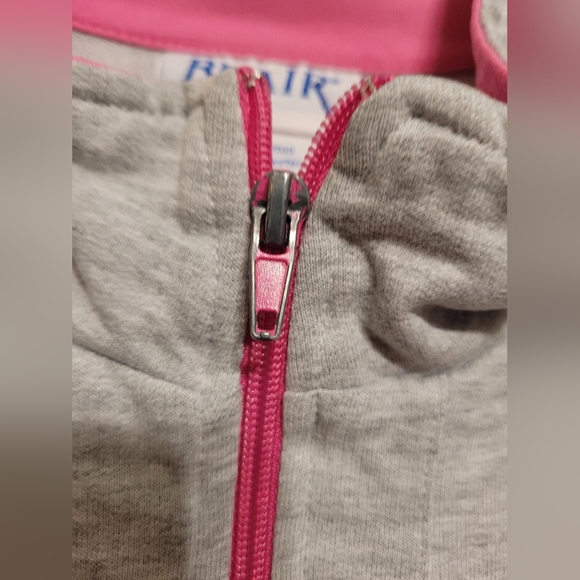 Grey/pink XL zip up jacket with pockets - Picture 9 of 12